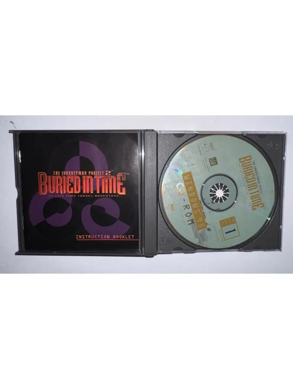 Journeyman Project 2: Buried in Time (PC, 1995) Box Damage Please See Photos